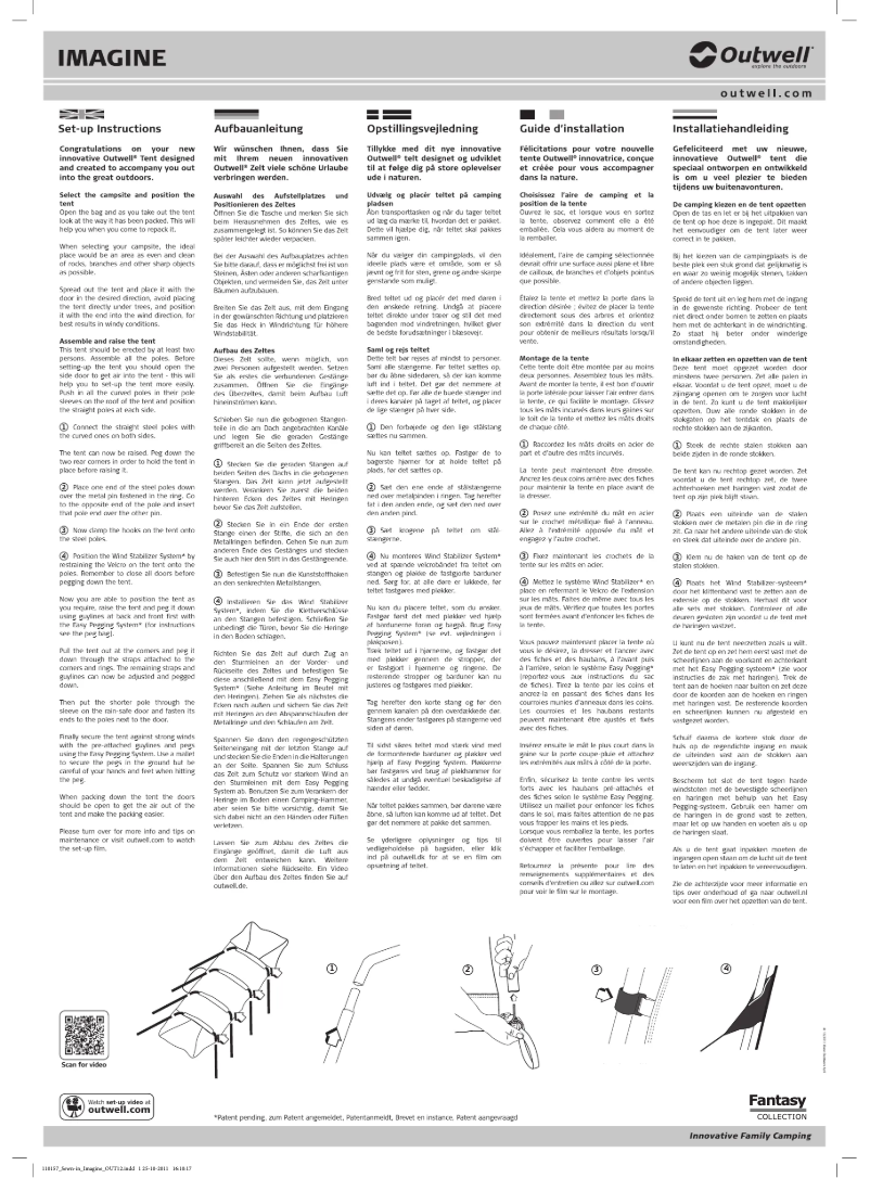 First page image of the manual for Fantasy Imagine