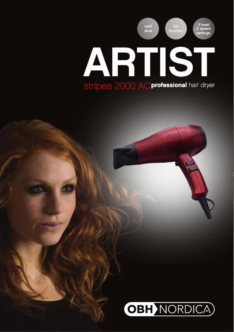 First page image of the manual for Artist Stripes 5175