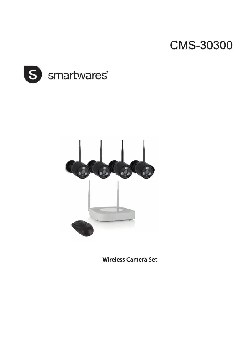Page 1 of the manual User Manual Smartwares CMS-30300