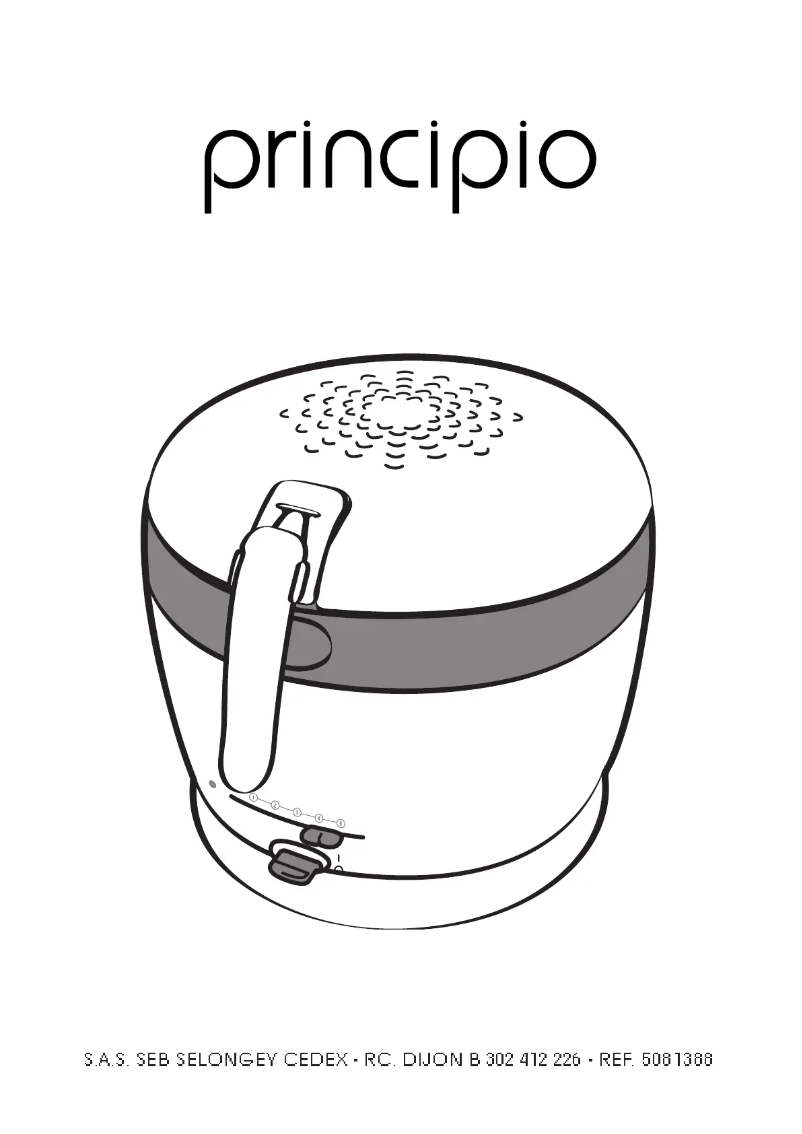 First page image of the manual for FF1018 Principio