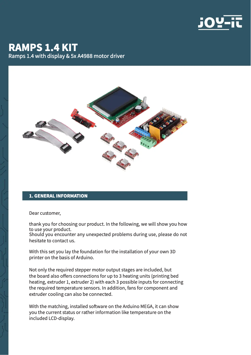 Image de la première page du manuel de l'appareil ARD--Kit1