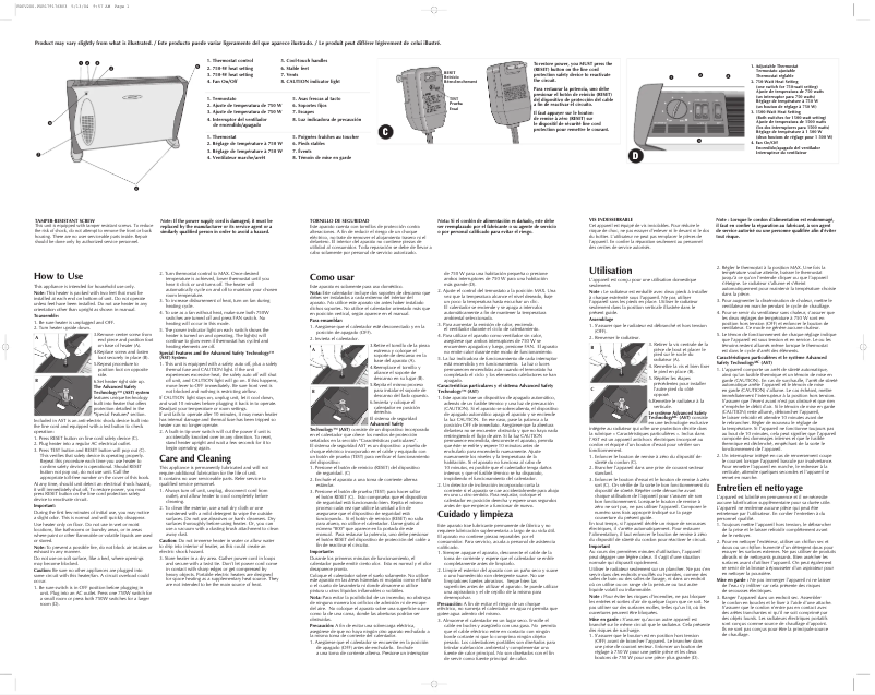 First page image of the manual for BDCV200