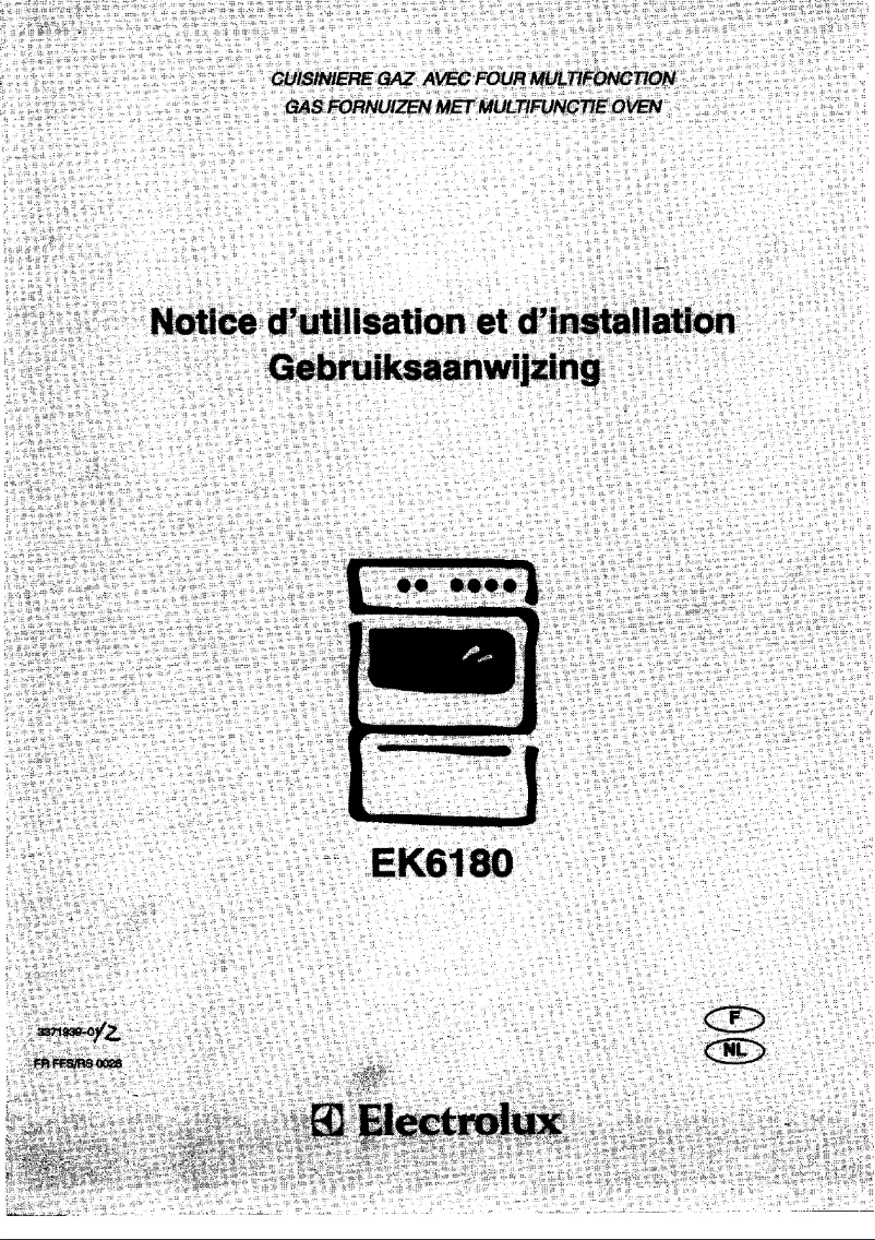First page image of the manual for EK6180W