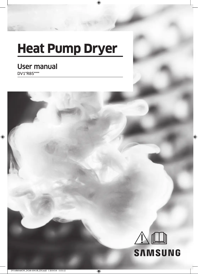 First page image of the manual for DV10R8540GV