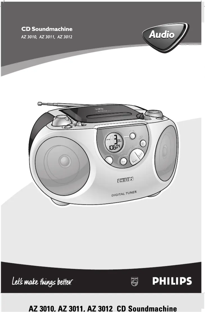 First page image of the manual for AZ3010