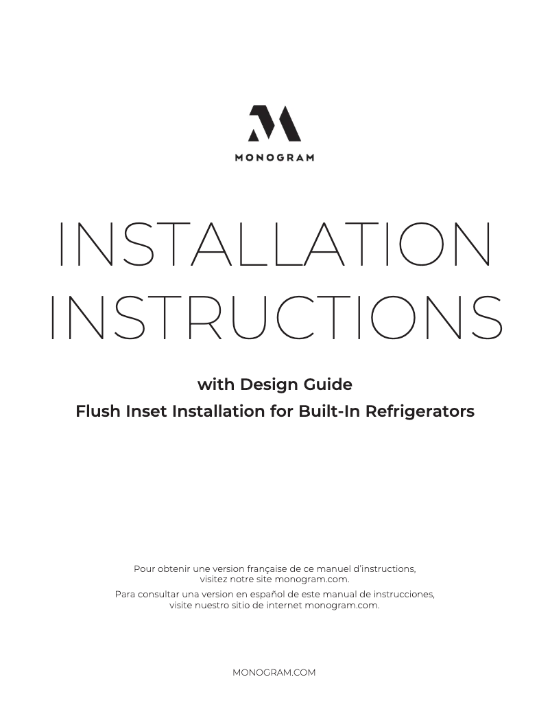 First page image of the manual for ZIS480NNII