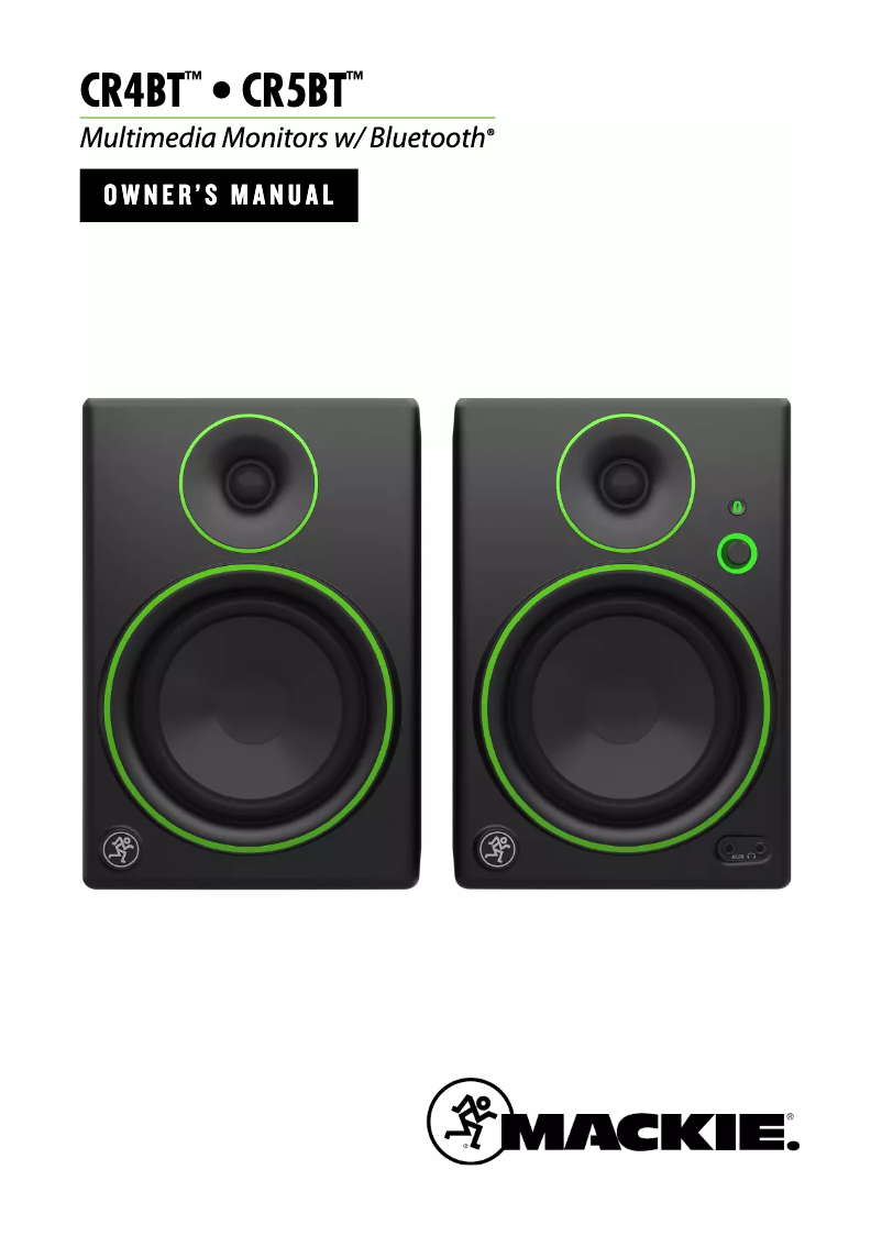 First page image of the manual for CR4BT