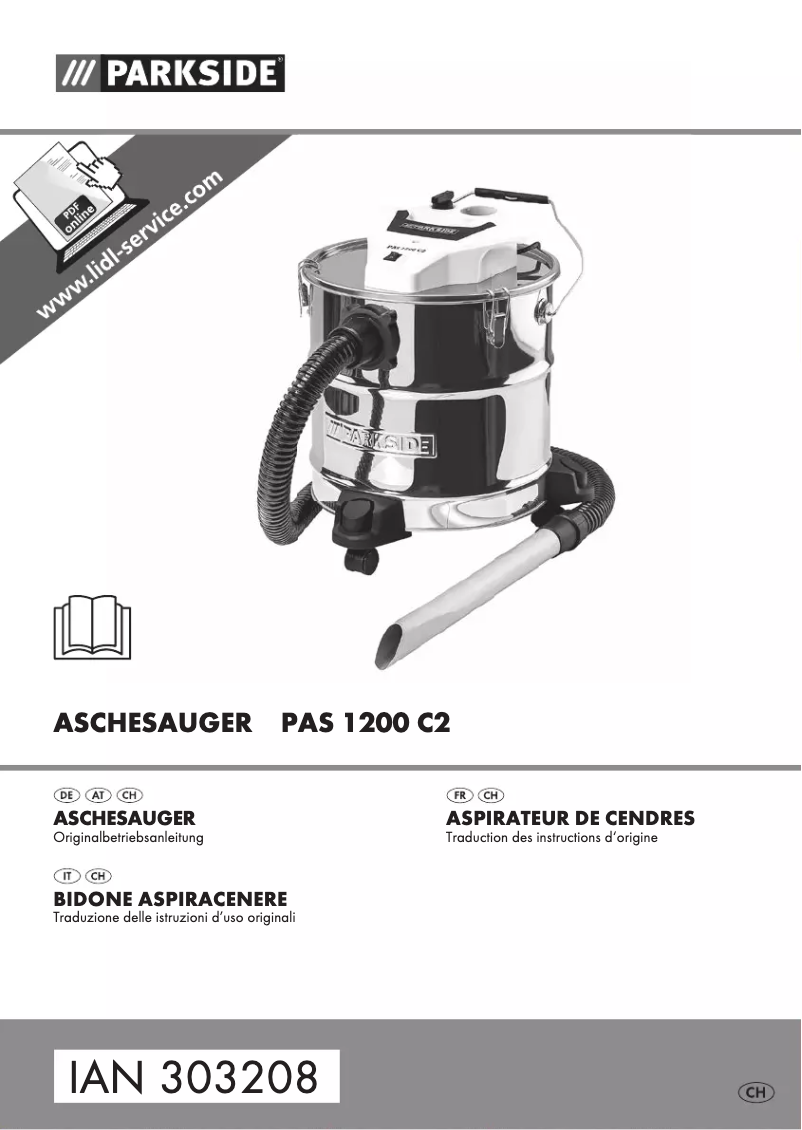 First page image of the manual for PAS 1200 C2