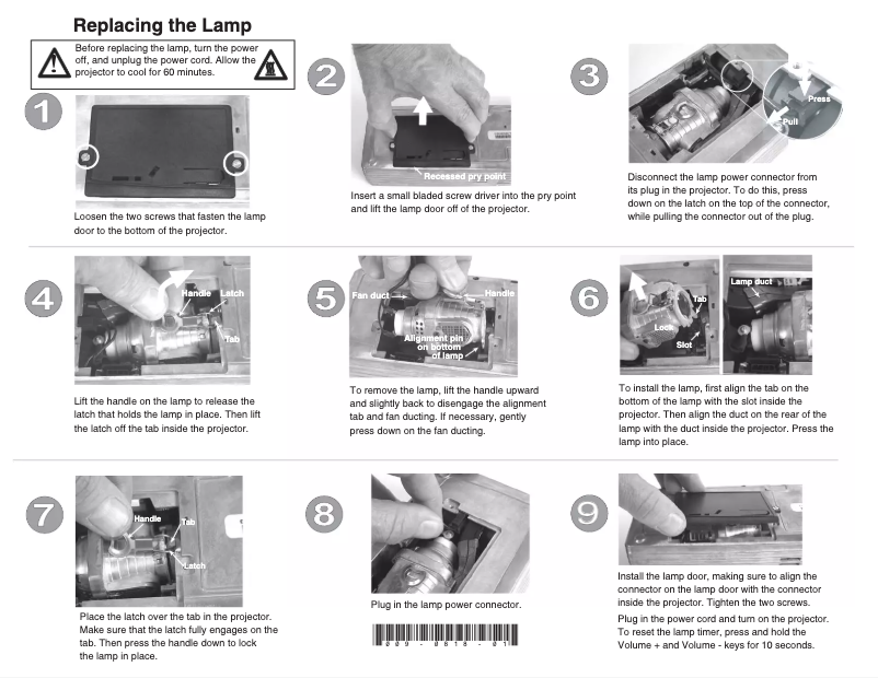 First page image of the manual for M1