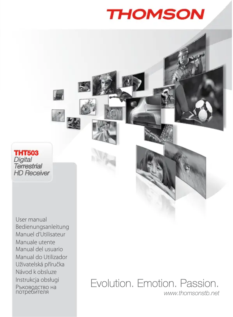 Page 1 de la notice Manuel utilisateur Thomson THT503