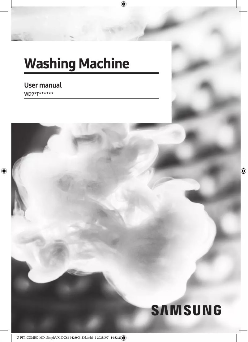 First page image of the manual for WD90T6542BE