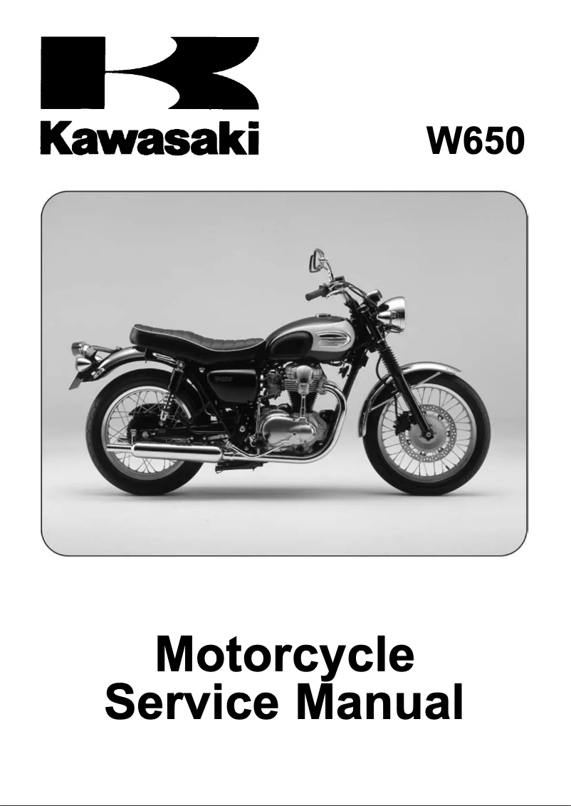 First page image of the manual for W 650