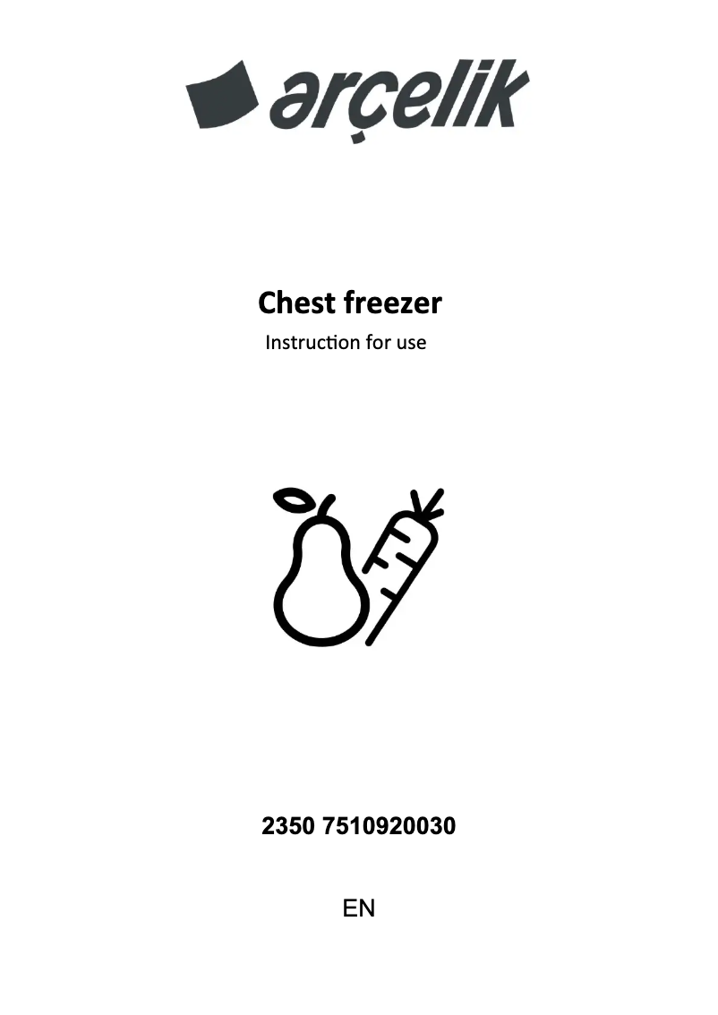 First page image of the manual for 2350