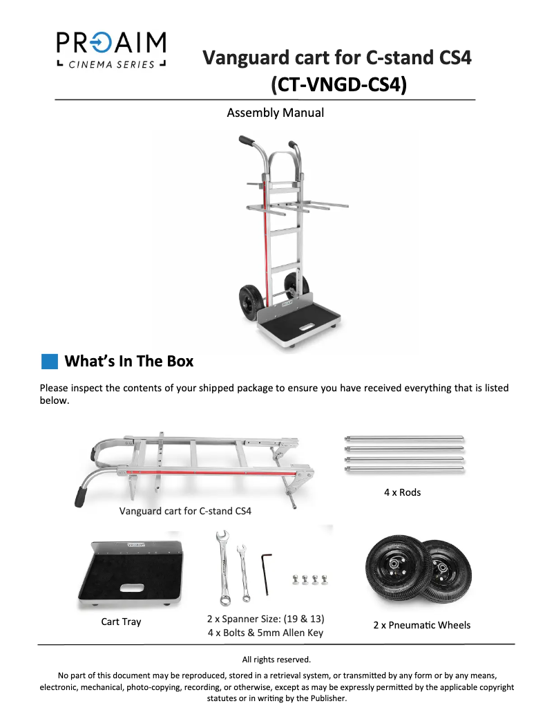 First page image of the manual for CT-VNGD-CS4