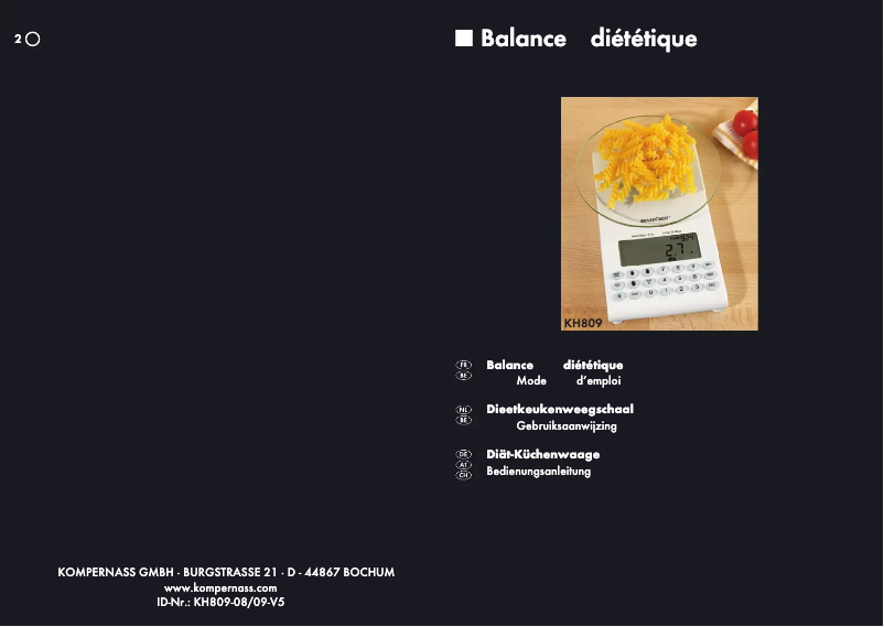 Page 1 of the manual User Manual SilverCrest IAN 43458