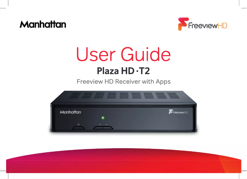 First page image of the manual for Plaza HD-T2