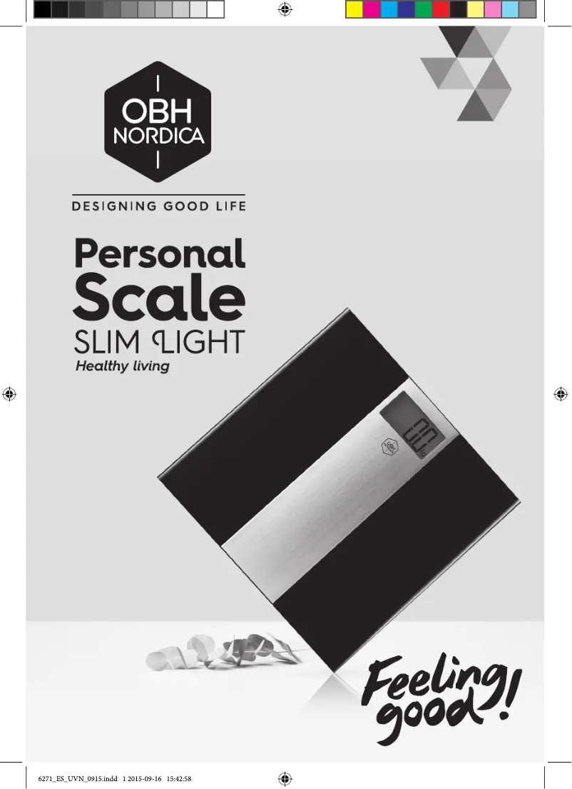 First page image of the manual for Slim Light 6271