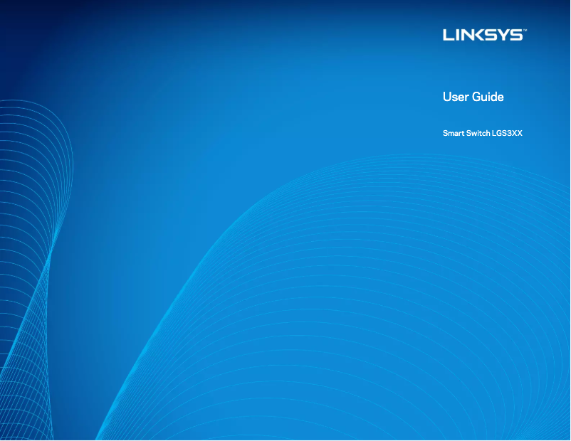 Page 1 of the manual User Manual Linksys LGS308