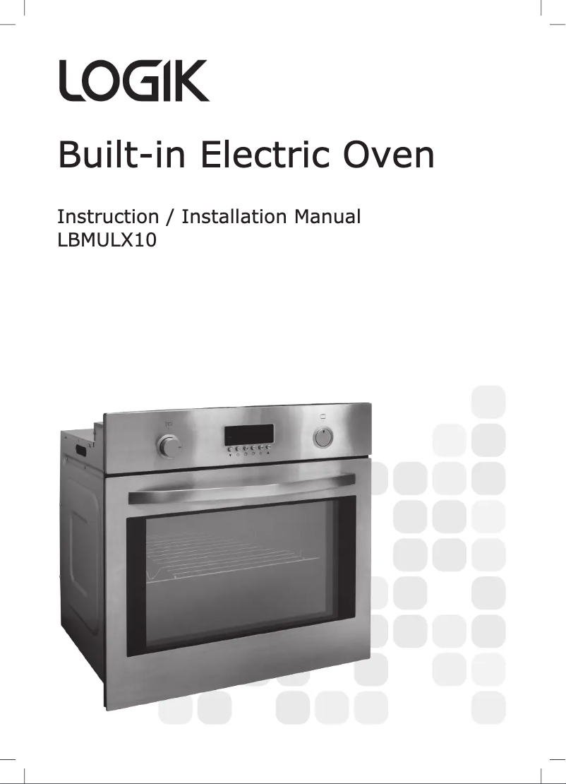 First page image of the manual for LBMULX10