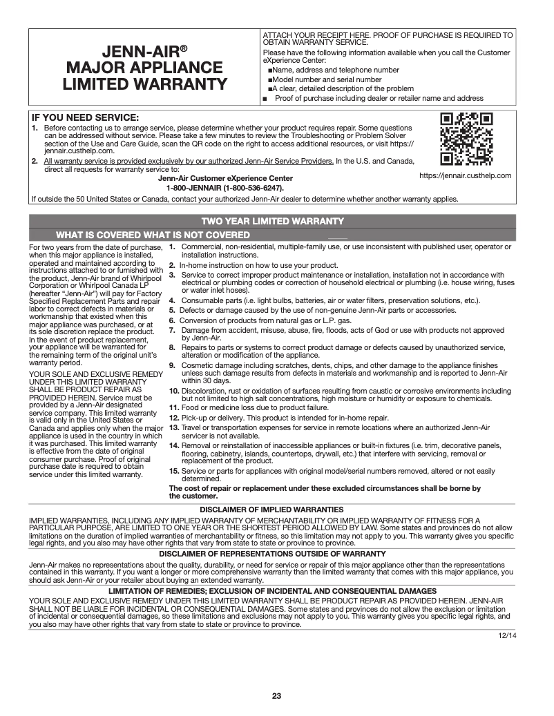 First page image of the manual for JES1750ES