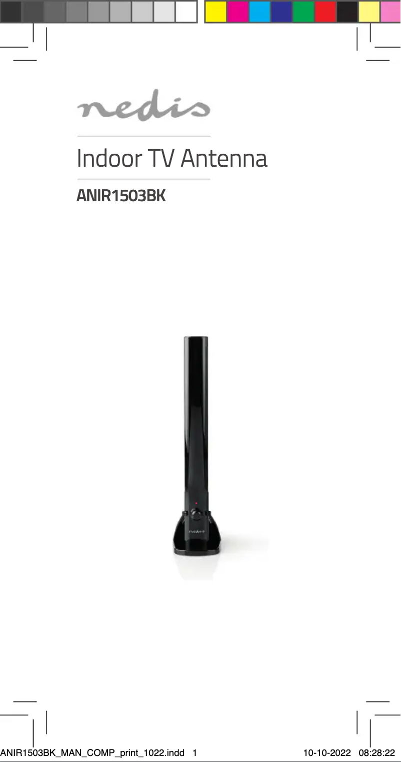 Page 1 of the manual User Manual Nedis ANIR1503BK