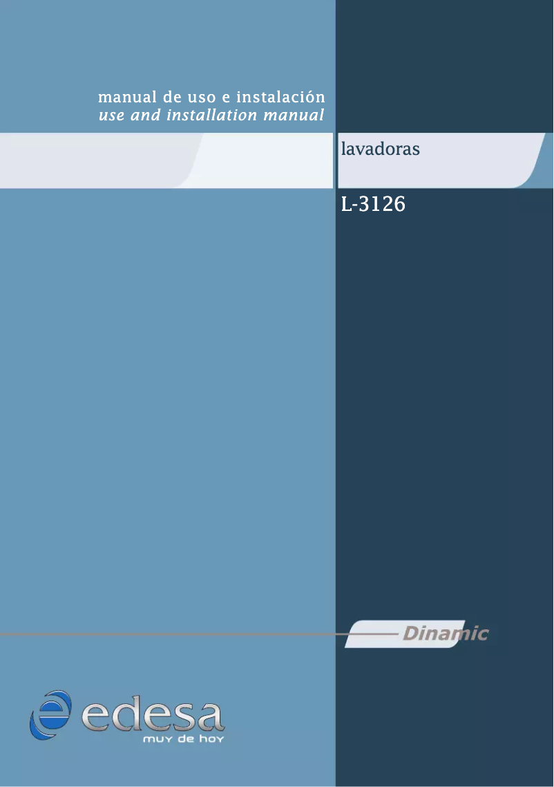 First page image of the manual for L-3126