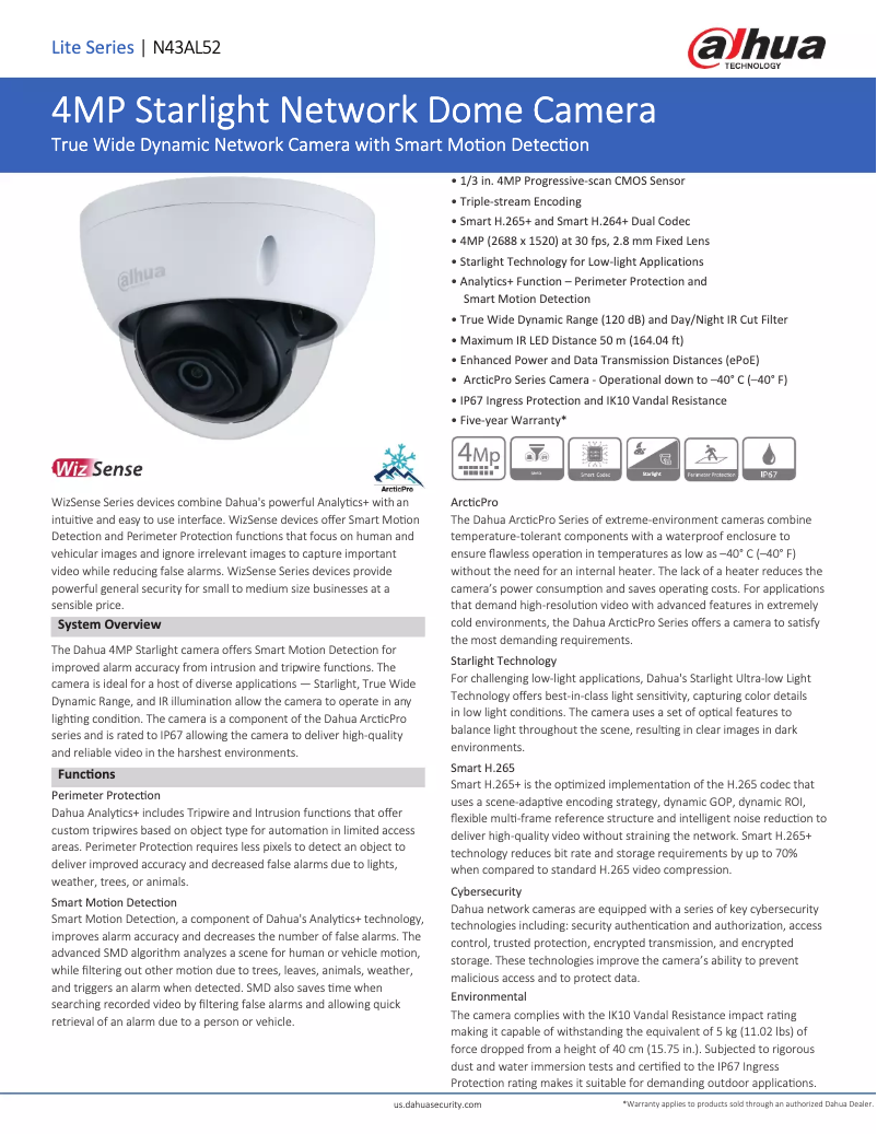 First page image of the manual for N43AL52