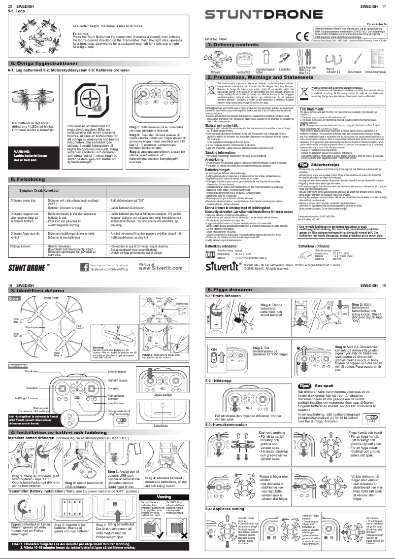 First page image of the manual for 45-8119