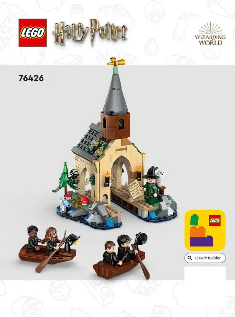 Page 1 of the manual Visual Instructions Lego Harry Potter 76426