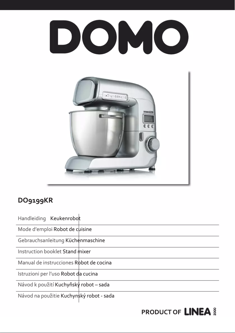 Page 1 of the manual User Manual Domo DO9199KR