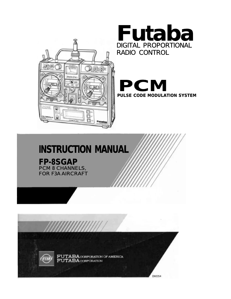 First page image of the manual for FP8SGAP