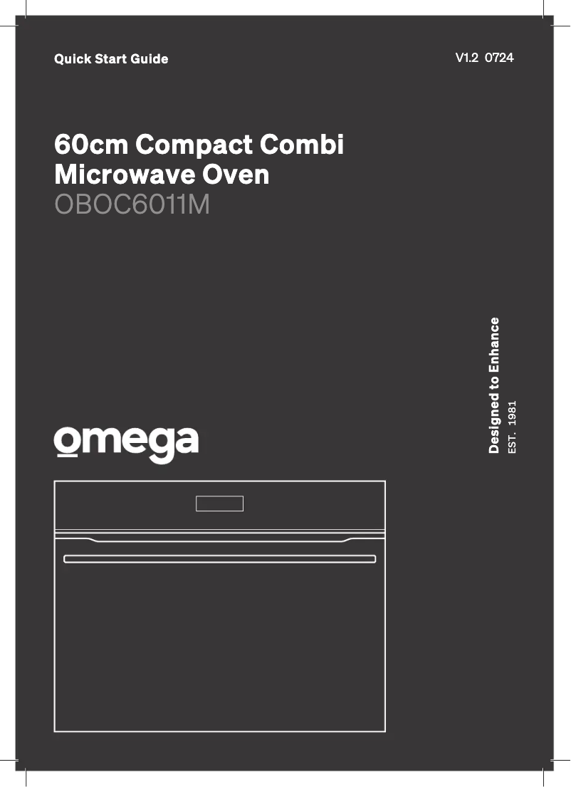 Page 1 of the manual Quick Start Guide Omega OBOC6011M
