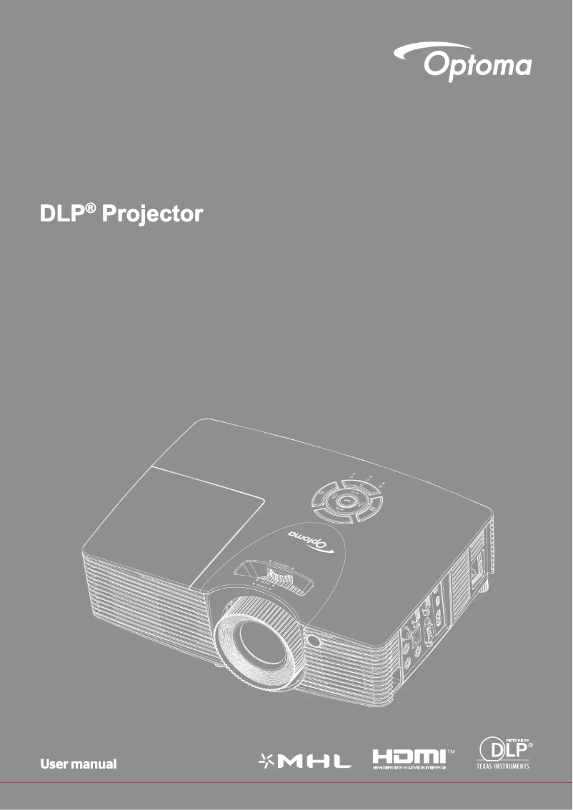 First page image of the manual for DH401