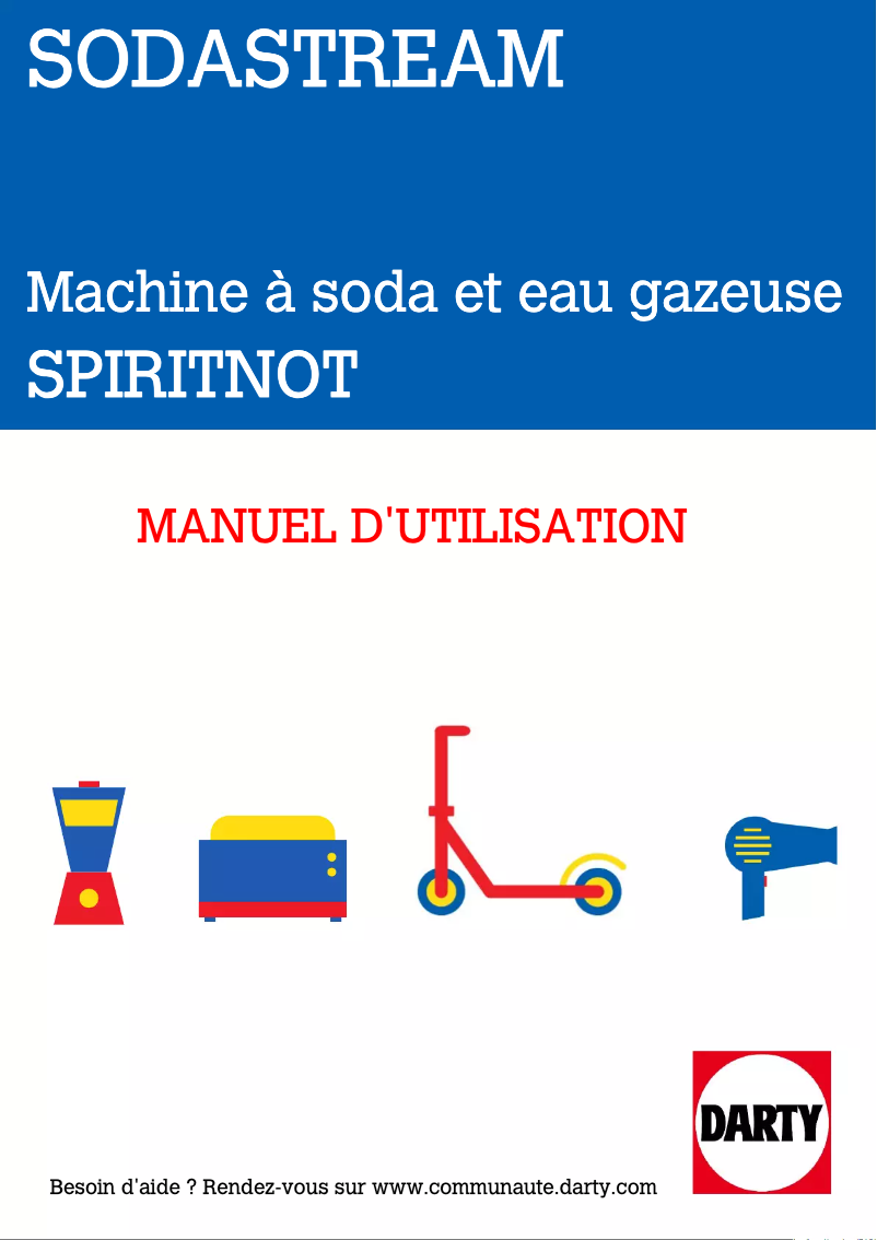First page image of the manual for Spirit One Touch
