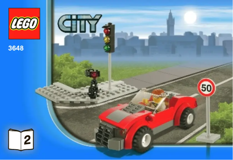 Page 1 of the manual User Manual Lego City 3648