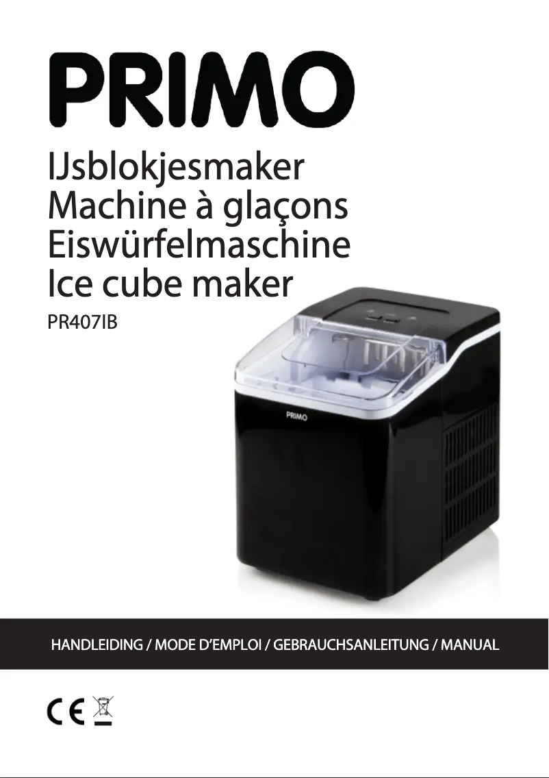 Page 1 of the manual User Manual Primo PR407IB