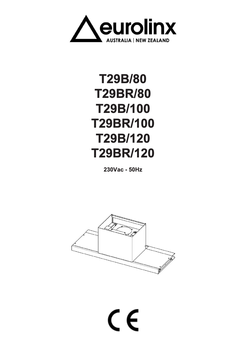 First page image of the manual for T29BR/80