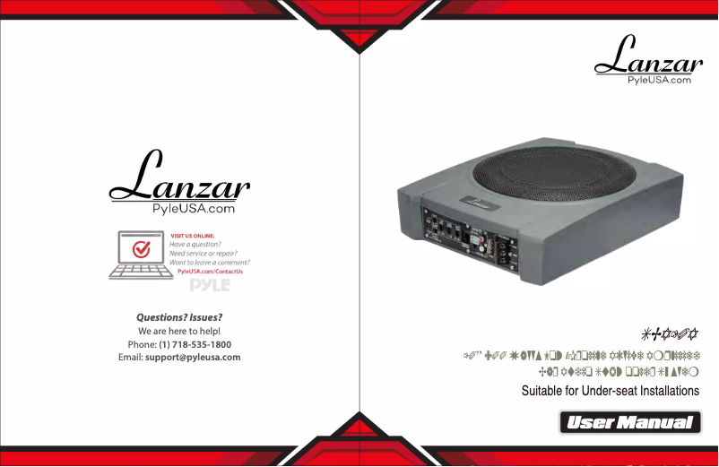 First page image of the manual for SBA10A