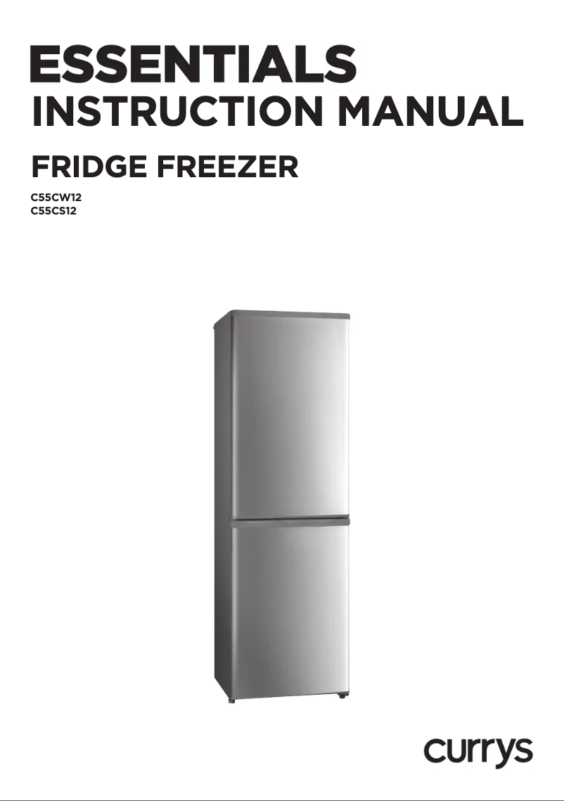 First page image of the manual for C55CS12