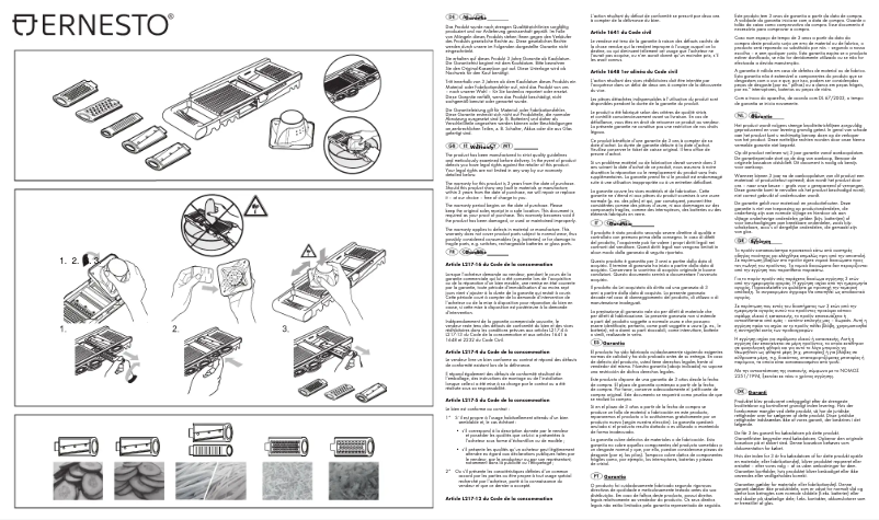 First page image of the manual for IAN 311769