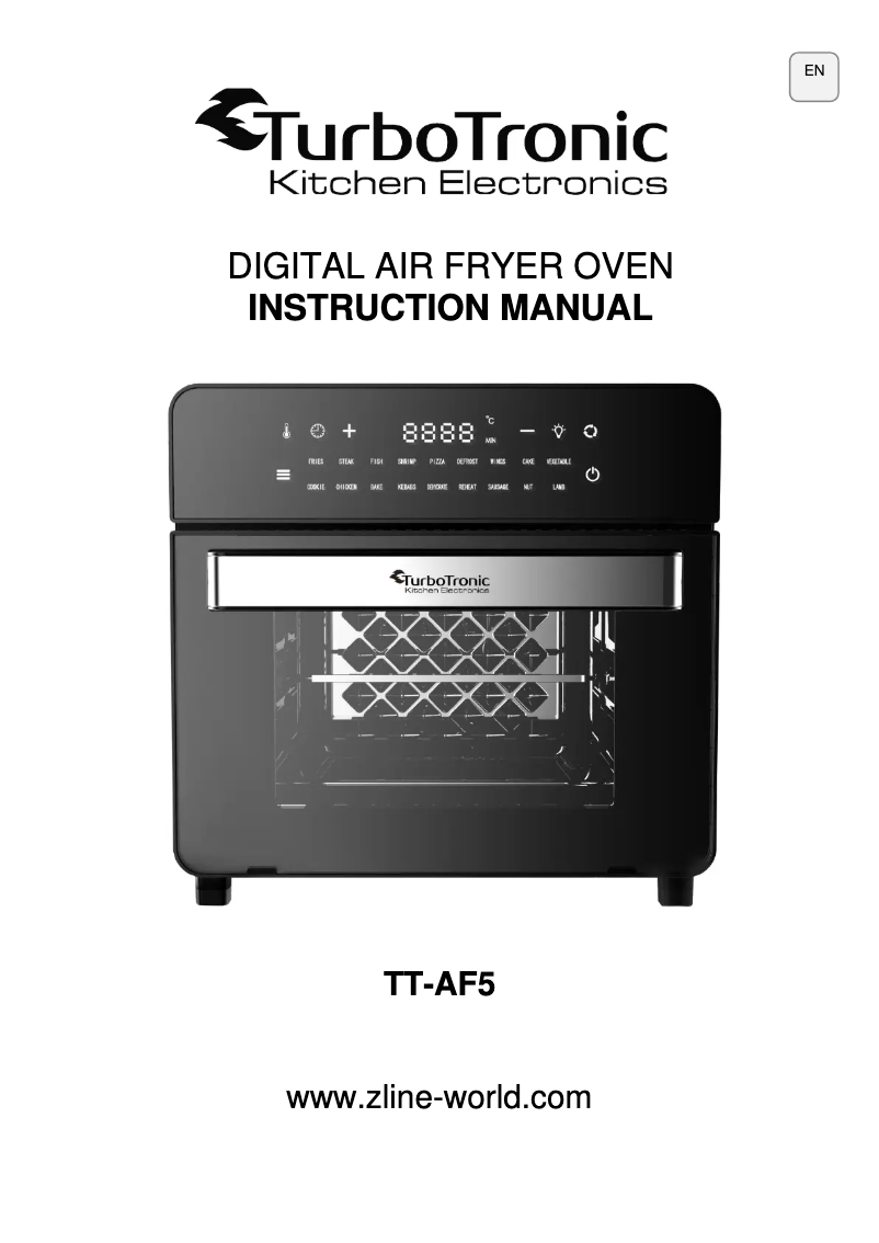 Page 1 of the manual User Manual TurboTronic TT-C27
