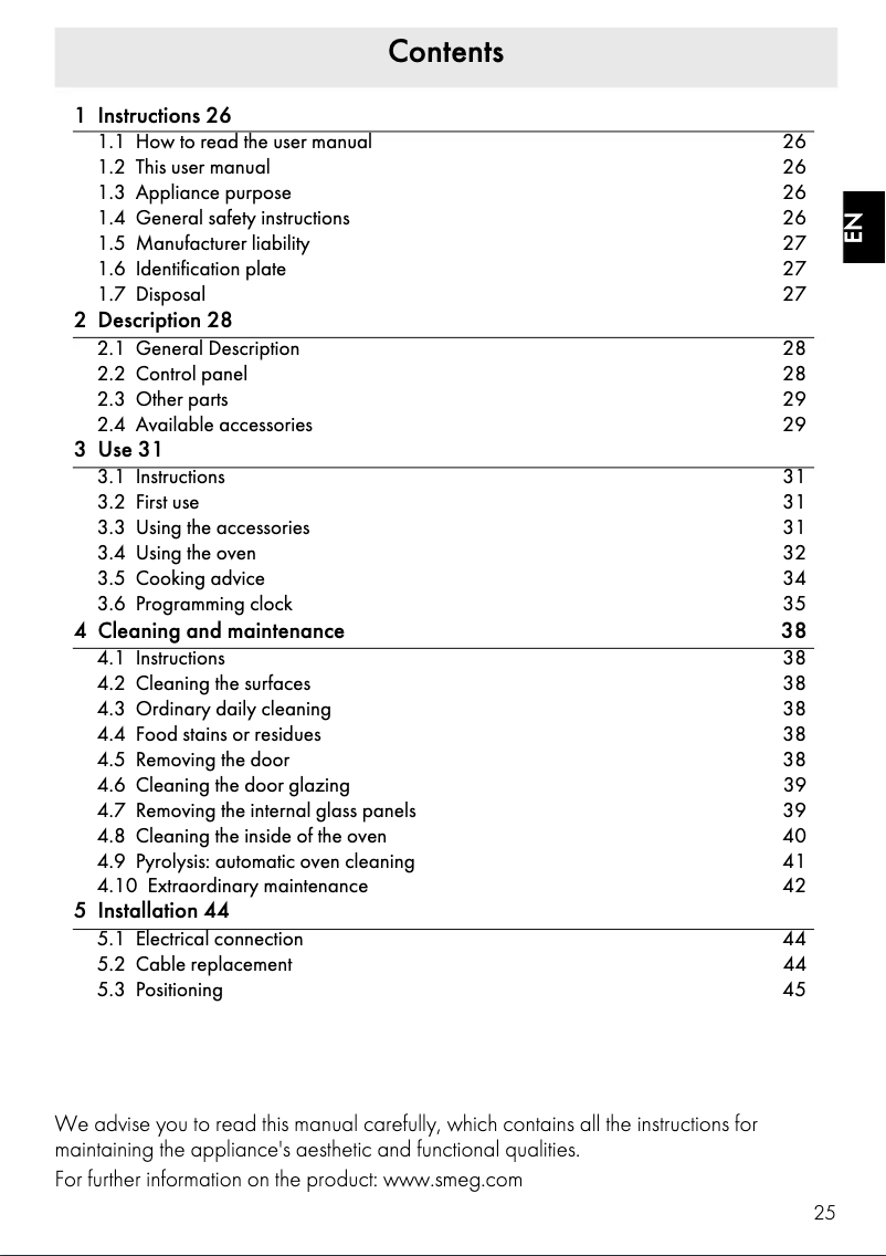 First page image of the manual for SFP378X