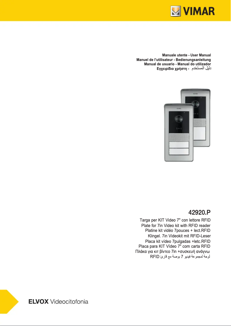 First page image of the manual for 42920.P
