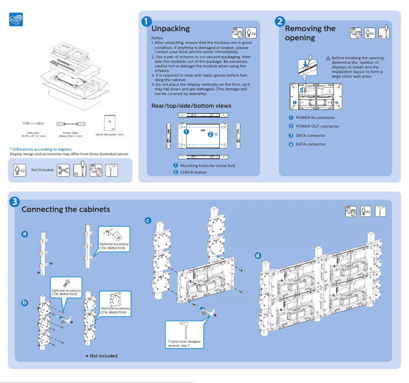First page image of the manual for 22BDL7224L