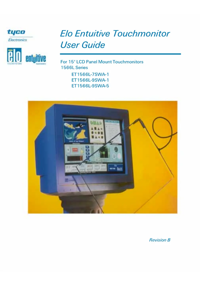 First page image of the manual for 1566L