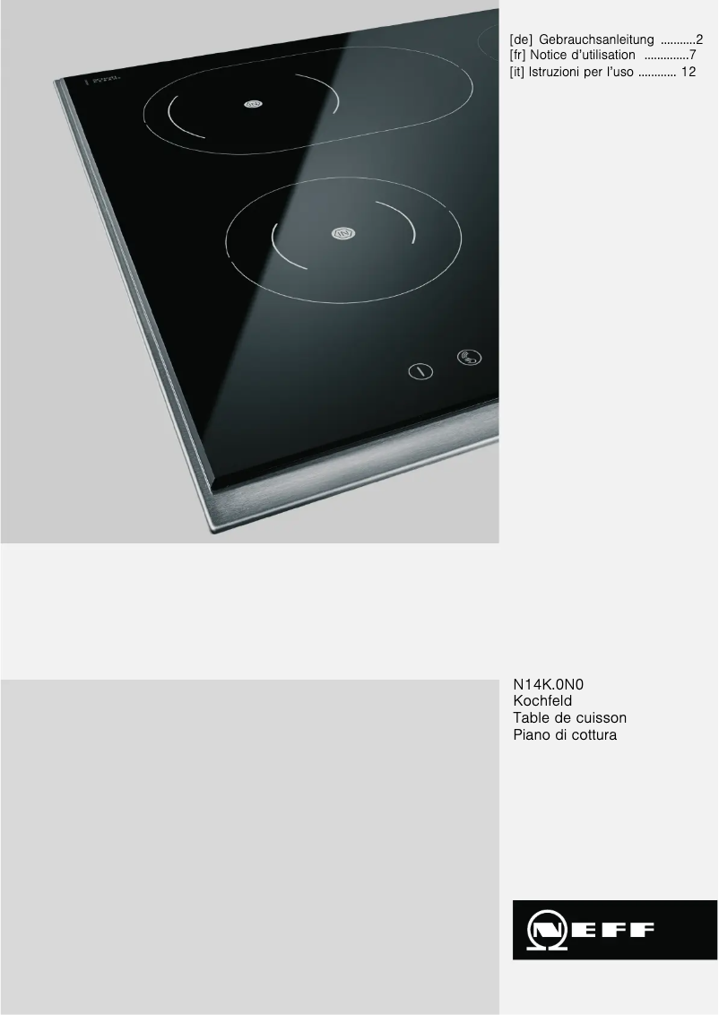 First page image of the manual for N14K20N0