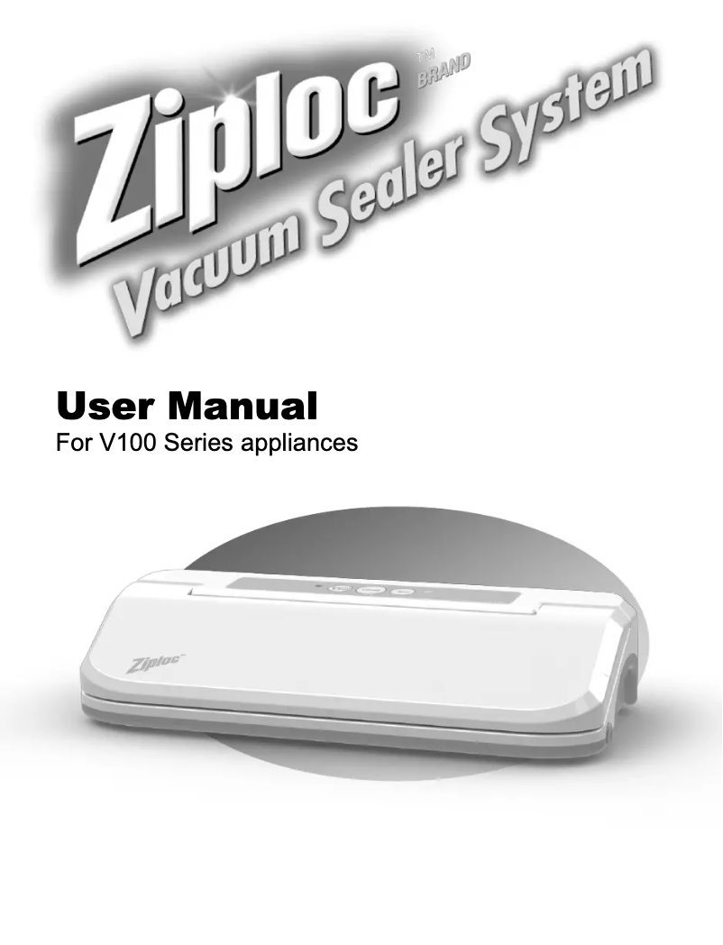 First page image of the manual for V100