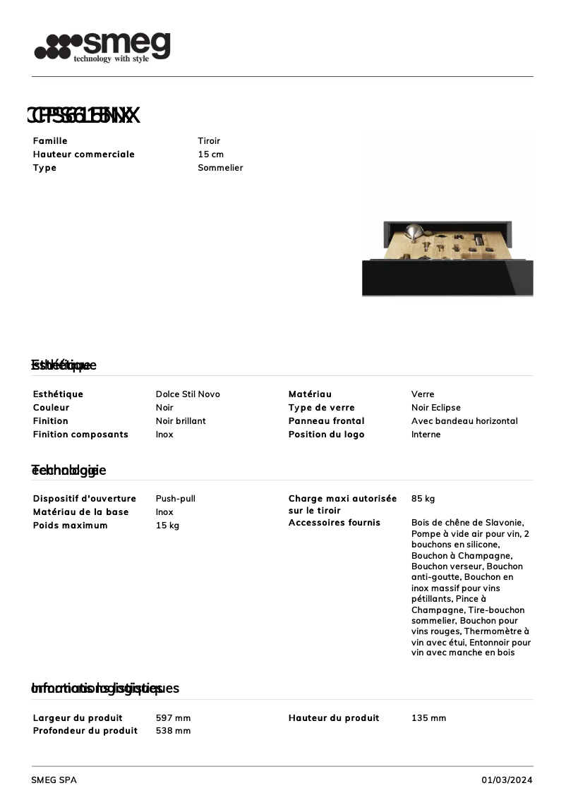 Image de la première page du manuel de l'appareil CPS615NX