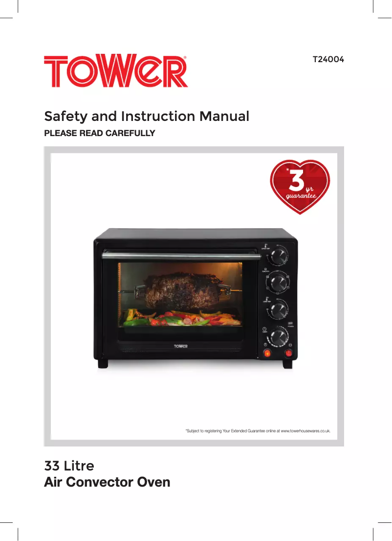 Image de la première page du manuel de l'appareil T24004