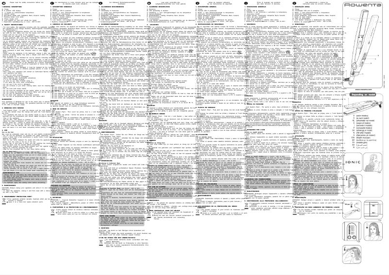 First page image of the manual for CF7322 Handy Wet and Dry Eilte